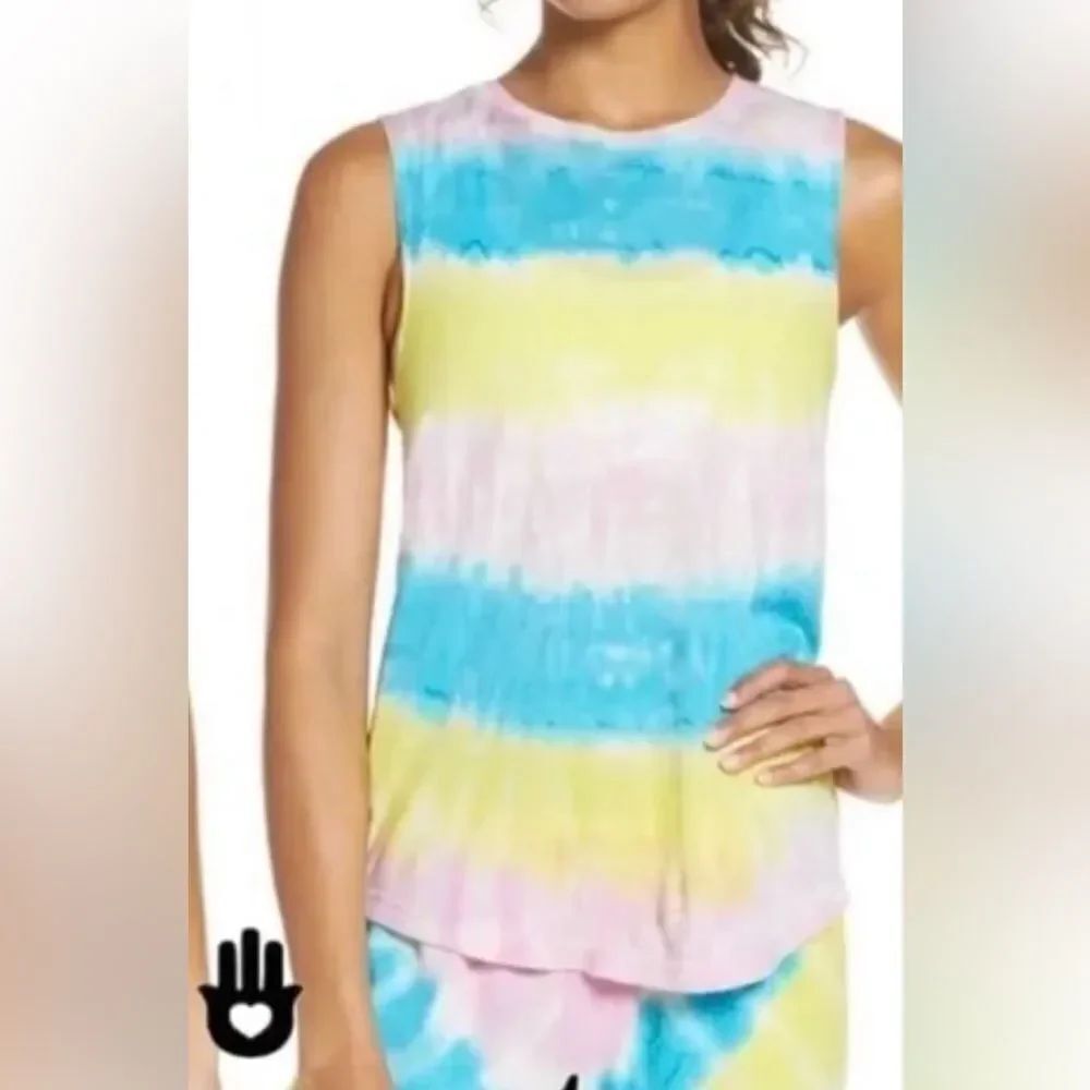 Spiritual Gangster Tie Dye Sleeveless Tank Top Women’s Medium